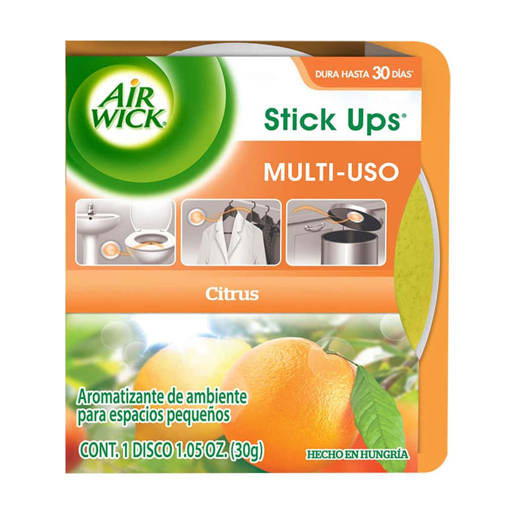 AIR WICK® STICK UPS® AROMATIZANTE DE AMBIENTE CITRUS, 30 g