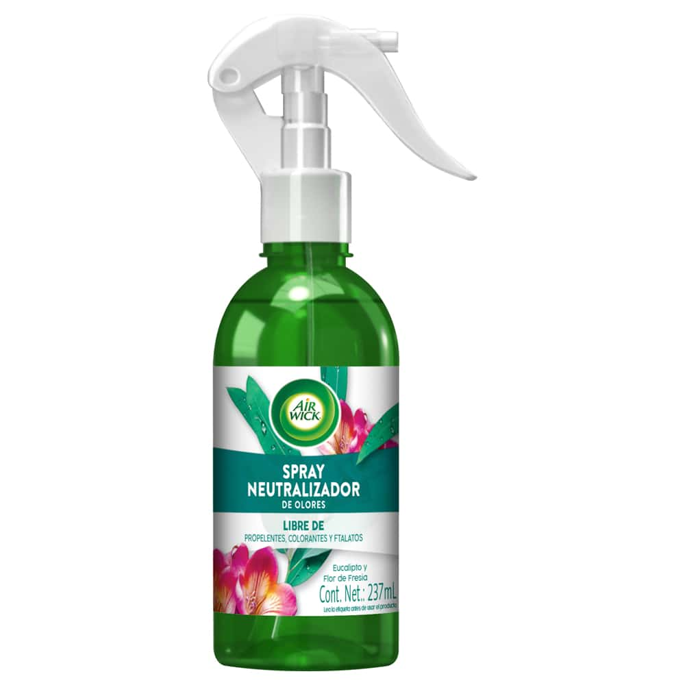 AIR WICK® SPRAY NEUTRALIZADOR DE OLORES, EUCALIPTO Y FLOR DE FRESIA, 237 mL