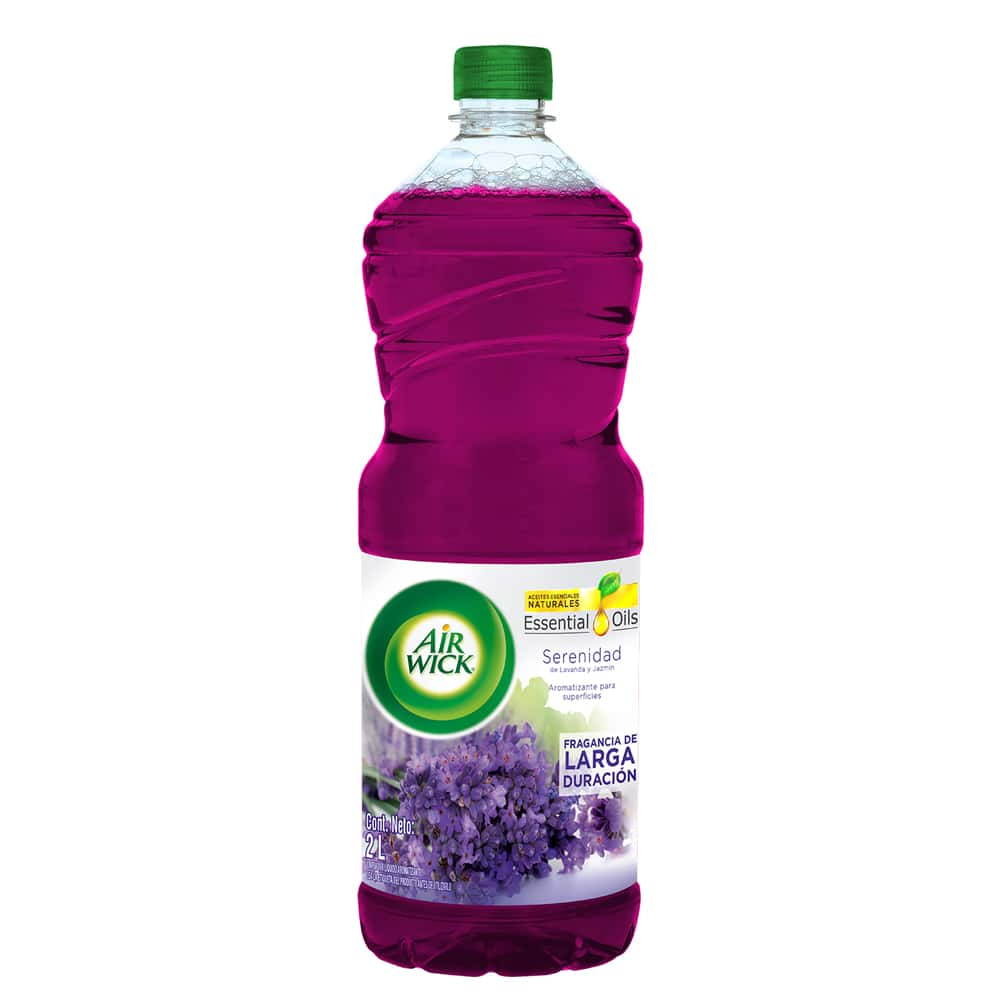 AIR WICK® LIMPIADOR LÍQUIDO AROMATIZANTE, SERENIDAD DE LAVANDA Y JAZMÍN, 2L