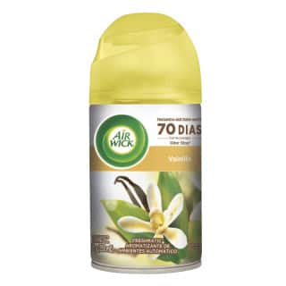 AIR WICK FRESHMATIC AROMATIZANTE DE AMBIENTE AUTOMATICO VAINILLA, REPUESTO 250 mL